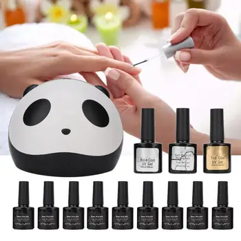 

Manicure UV Gel Nail Polish Kit Base Top Coat Remover Manicure Set with 36W LED Nail Dryer Manicure Set Nail Gel