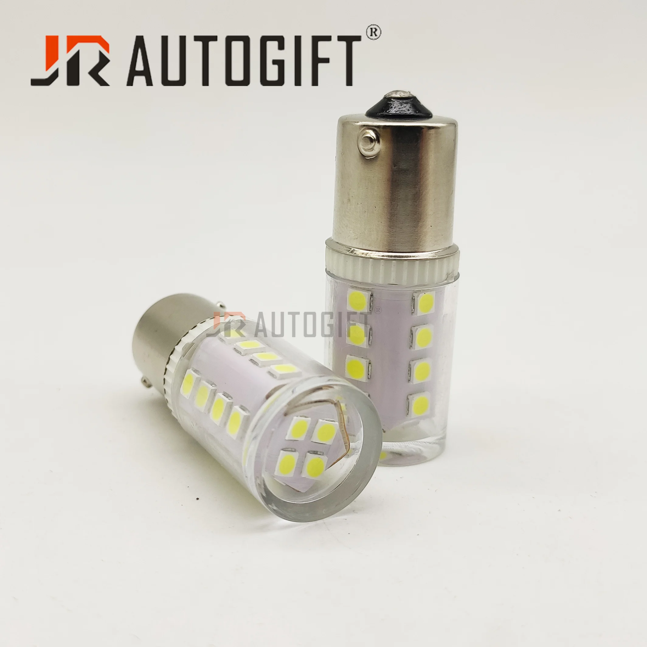 50x Автомобильная сигнальная лампа 24 светодиода 3030 SMD 1156 Ba15s led P21W 1157 BAY15D S25 лампы 12-24V сигнальный светильник поворота заднего хода