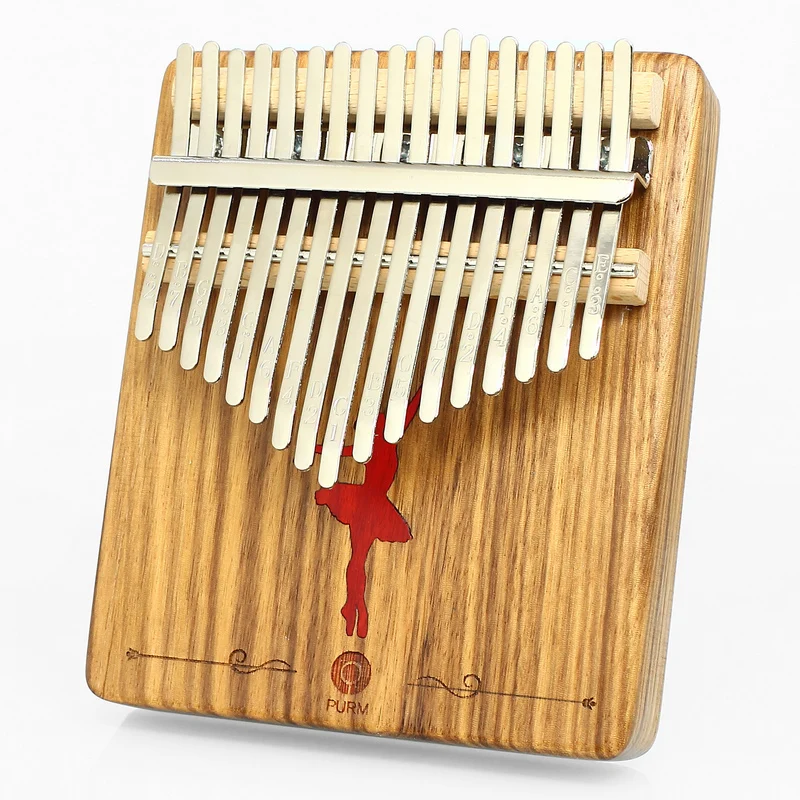 PURM 17 teclas калимба africano de madera из maciza dedo пульгар пианино санза Mbira Caliba tocar con ra instrumentos musicales