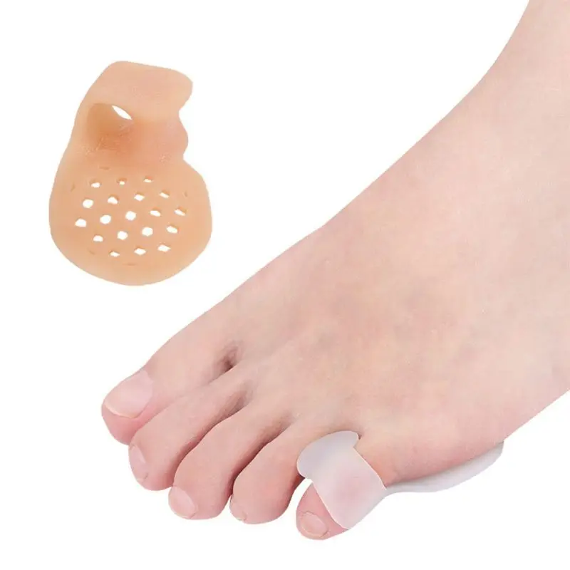 

2pcs Toe Separator Small Finger Thumb Silicone Bunion Foot Care Protector Valgus Overlapping Correct Adjust Sep. 9