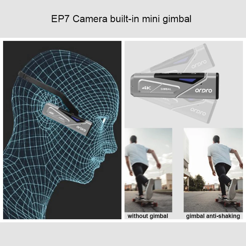 Ordro EP7 Video Camera Camcorder 4K Full HD WiFi