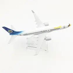 16 см 1:400 Boeing B737 модель самолета Таиланд NOK AirBird масштаб сплав самолет игрушка с шасси база самолет игрушки подарки