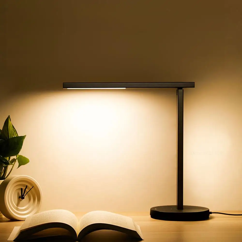 XIAOMI MIJIA, Philips, настольная лампа, светодиодный, Смарт, складные, настольные лампы, для учебы, чтения, офисный Настольный светильник, двойной светильник, источник, Wifi, приложение, управление