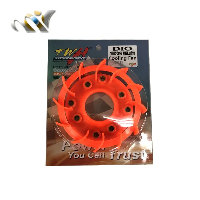 Motorcycle Cooling Fan Motorcycle DIO ZX GY6 50cc-150cc Racing High Flow Performance Cooling Fan for 139QMB 152QMI 157QMJ Scooter ATV Go-Cart