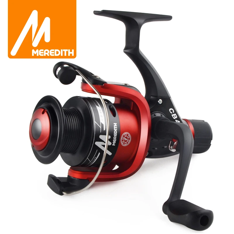 

Meredith CB40 highly cost effective For Beginner Lure Fisher 1BB Ratio 5.2:1 Cheap Plastic Spool Spinning Fishing Reel