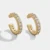 Bohemia Stackable C Shaped Rhinestone Ear Cuff Earrings 10