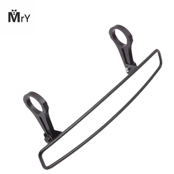 

1pc 15" UTV Interior Car Rear View Mirror 1.75" Clamp for Polaris RZR800 XP900 XP1000S PVC Sucker Wide-angle Auto Convex Curve