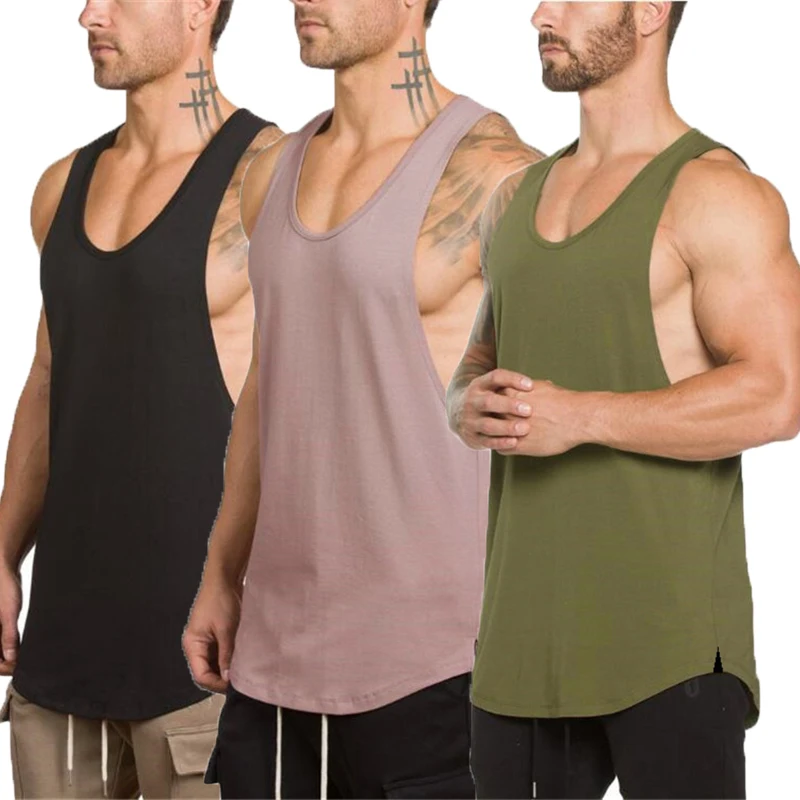 cotton running vest