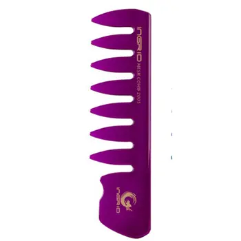 

Wide Tooth Comb Anti-static Detangling Comb Men's Portable Comb for Hair Styling Tool ABS Plastic Heat-Resistant