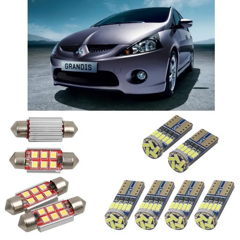 Сверхъяркая внутренняя светодиодная Автомобильная фара для Mitsubishi grandis naw
