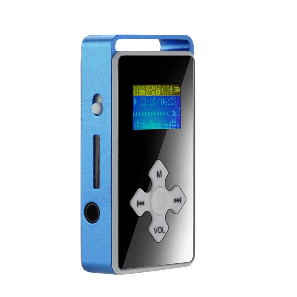 Usb HiFi музыкальный плеер MP3 экран walkman lcd музыкальное зеркало медиа MP3 воспроизводитель SD поддержка микро плеер Карта Цифровой 32G TF