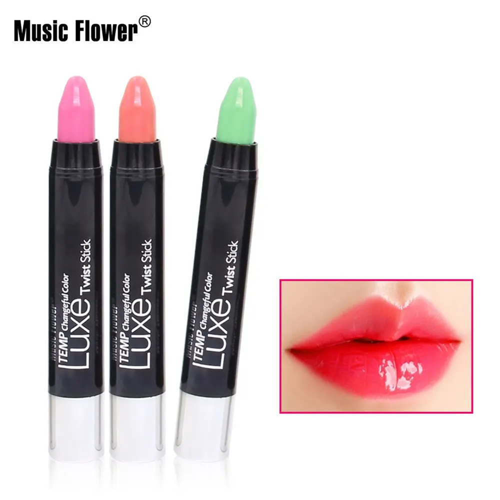 Cross Border Hot Selling Music Flower Music Flower Water Lip Balm Lipstick Long-lasting Moisturizing Moisturizing Lipstick M3073