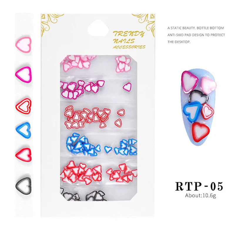 4 компл 1000 шт./компл. Полимерная глина крошечный Fimo игровое тесто в мультяшном стиле/Любовь/смайлик/Фрукты DIY Дизайн ногтей фрагменты ногтей наклейки украшения Советы