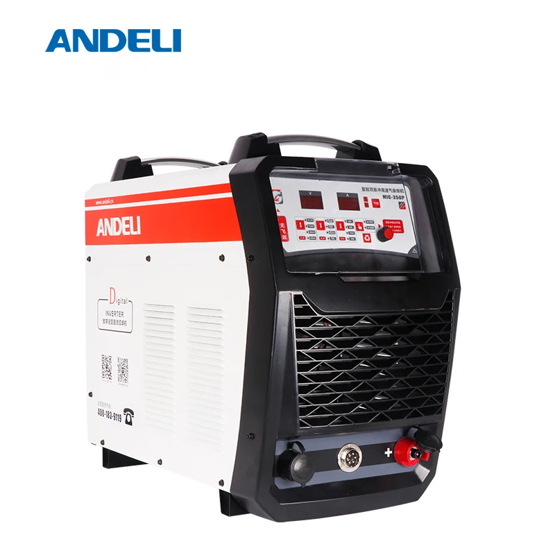 ANDELI Smart Three Phase Aluminium MIG welder lets Double System Pulse MIG-350FP Lasser Transform Split Laser soldering Machine