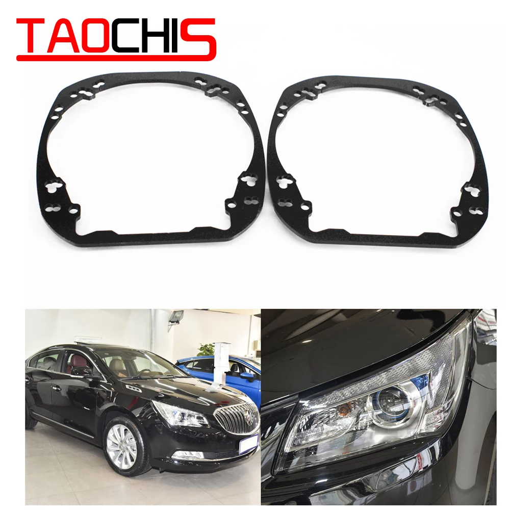 

Taochis Car Styling frame adapter module set DIY Bracket Holder for Buick Lacrosse 2014 Hella 3r 5 Projector lens