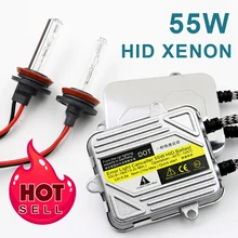 Super slim hid xenon bulb 35w 55w 150 watt hid xenon kit DC low price12v 24v h1 h3 h4 h7 h13 9005 9006