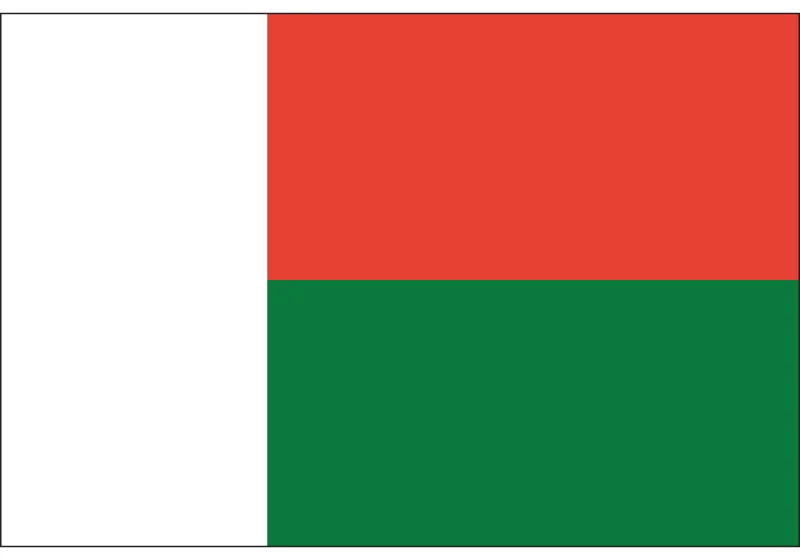 15*21 см 3x5ft Печатный флаг 90*150 см 60*90 см Мадагаскар Национальный флаг 30*45 см Автомобильный флаг