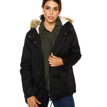 

Parka acolchada cierre frontal por botones y cremallera metalicos muje - 026566
