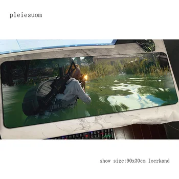 

playerunknown's battlegrounds mouse pad gamer 90x30cm mousepad rubber desk mat gaming accessories game keyboard mats oversized