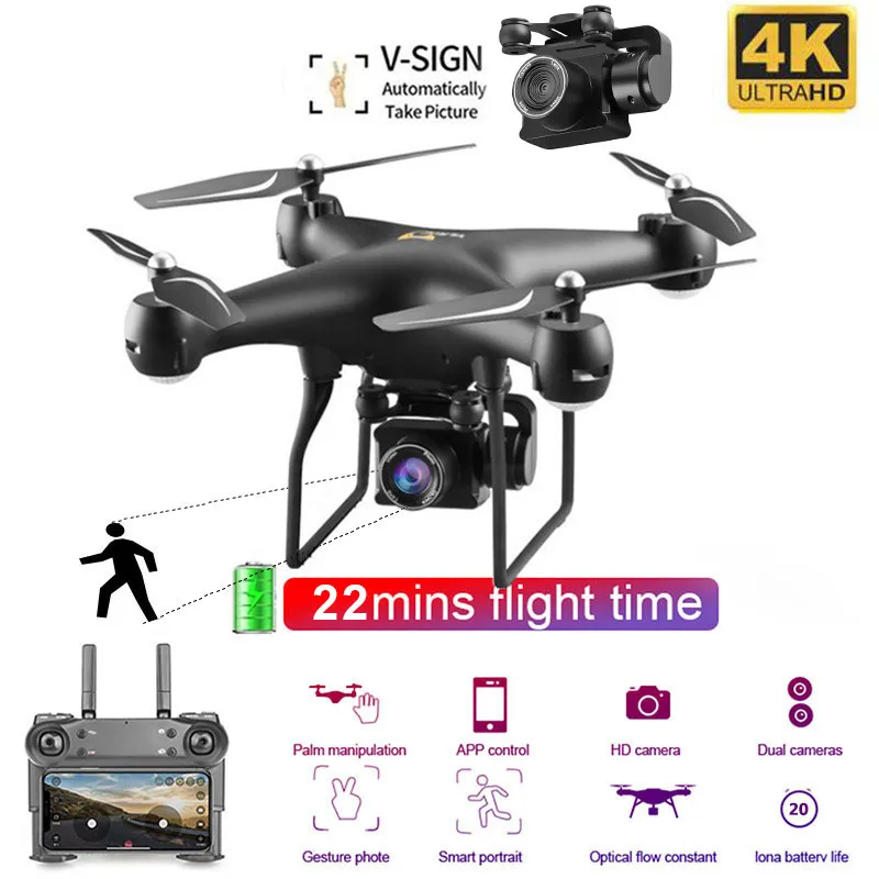 Best Rc Quadcopter With Camera Best 4K HD Camera RC Drone Quadcopter with Camera 25Minutes Flight Time