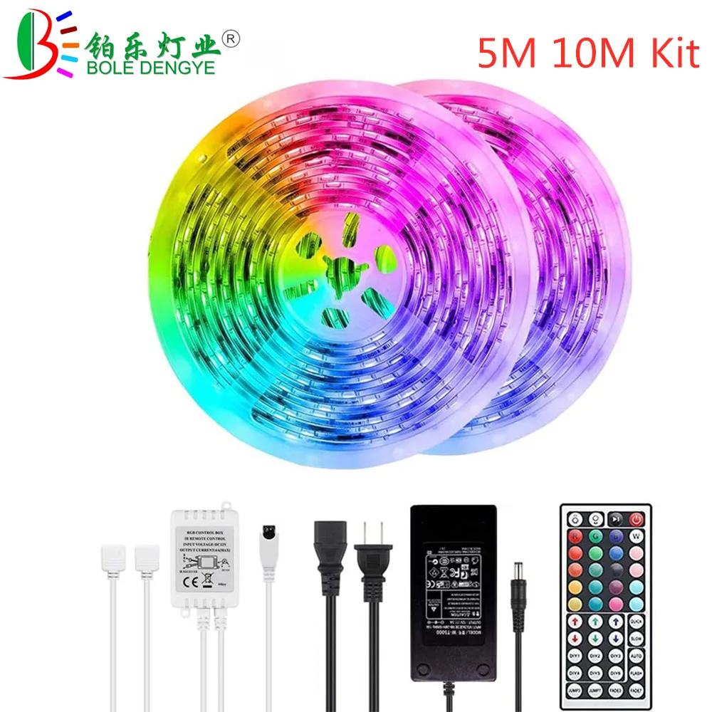 СВЕТОДИОДНАЯ лента SMD 5050 гибкая светодиодная Диодная 12 В постоянного тока