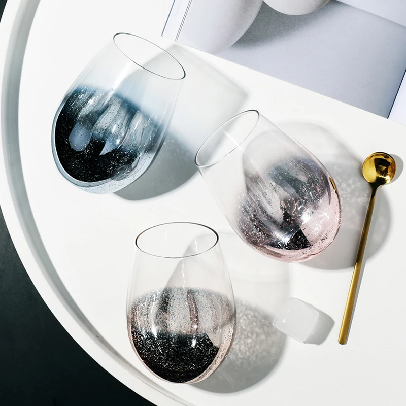 Galaxy Кристальный прозрачный стакан для вина Звездная стеклянная чашка посудомоечная машина безопасная высокая термостойкость для вина вода сок пиво отличный подарок