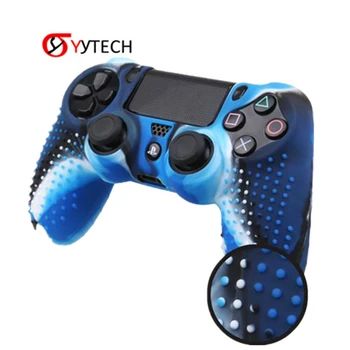 

Gamepad Controller Protection Case Soft Silicone Gel Rubber Cases Covers Caps Game Components for PS4 Pro Slim