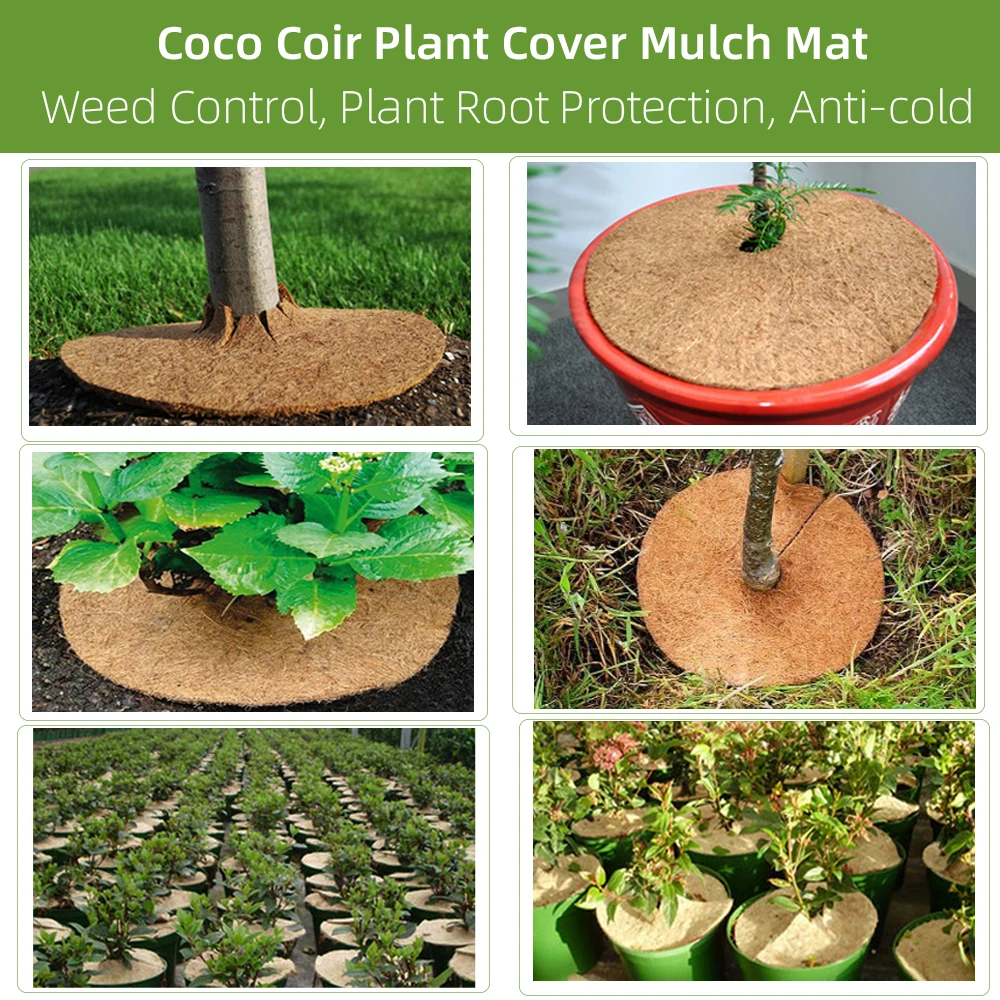 Rodada Coconut Shell Fiber Plant Mulch Film,