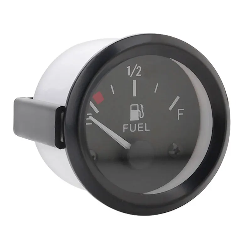 

Car Oil Meter Fuel Level Gauge Universal Auto Meter Pointer Mount 2'' 52mm DC 12V Durable
