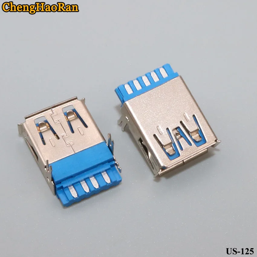 Рисунок 5 - USB A мама AF 3,0 провод синий