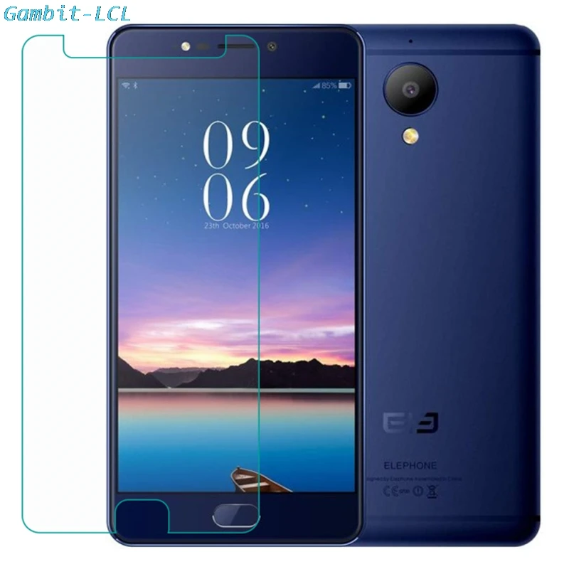 2PCS Tempered Glass for Elephone P8 Screen Protector 2.5D 9H on Film Protective Phone Safety cover | Мобильные телефоны и
