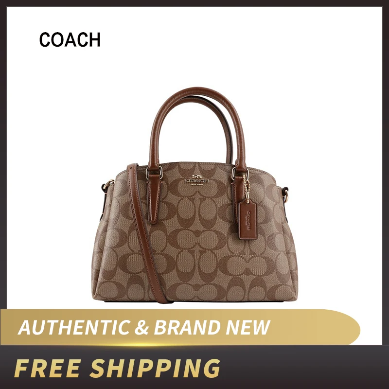 Сумка-мессенджер Coach Signature Mini Sage Carryall сумка через плечо F29434/F50054 | Багаж и сумки