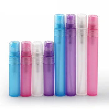 

1pcs 5ml/10ml Portable Empty Plastic Pump Spray Perfume Pen Bottles Refillable Atomizer Travel Vials Mist Sprayer Containers New