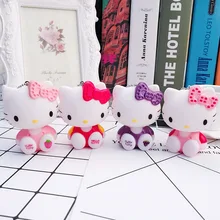 Корейский вариант милый брелок Hello Kitty брелок милый мультфильм девушка сумка Подвеска автомобиль брелок дамские ювелирные изделия подарок