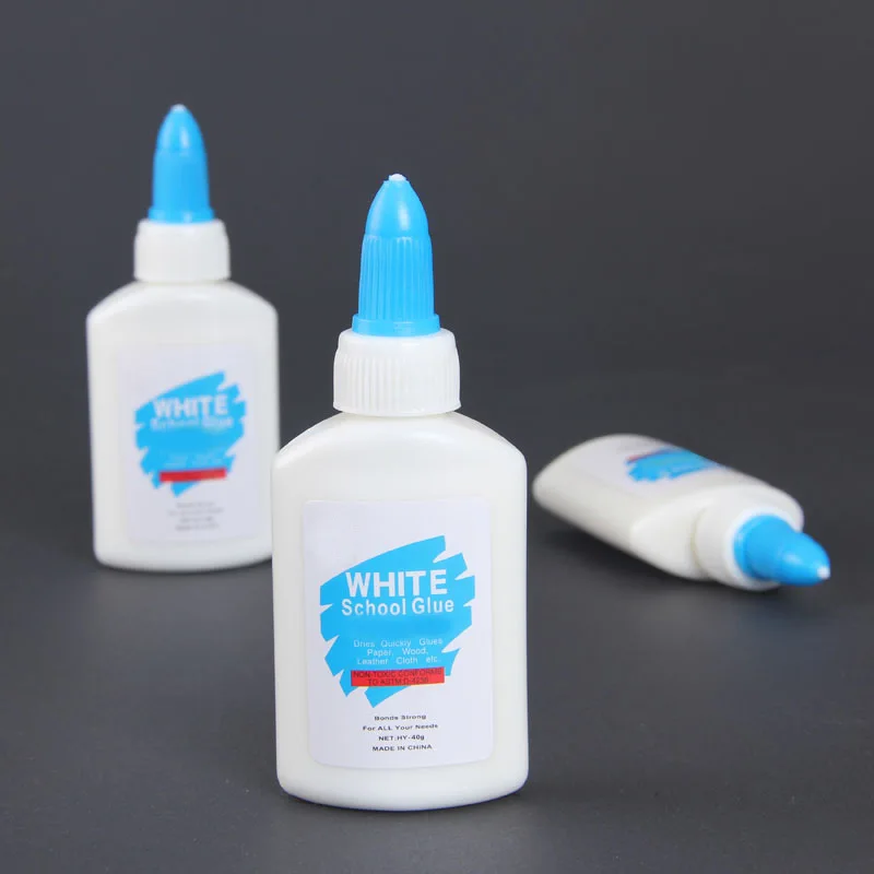

Adhesive Paper White School Glue Handmade DIY for Making White Glue Model Latex Adhesive Category for Glue Useless Glue 40G