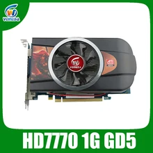 Видеокарты видеокарта HD7770 1GB 128Bit GDDR5 для игр ATI Radeon