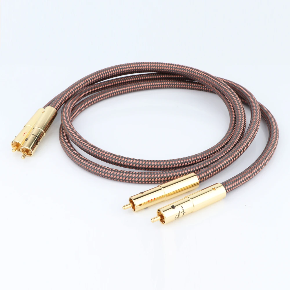 Кабель Hifi RCA Accuphase 40-е юбилейное издание соединительный аудиокабель с