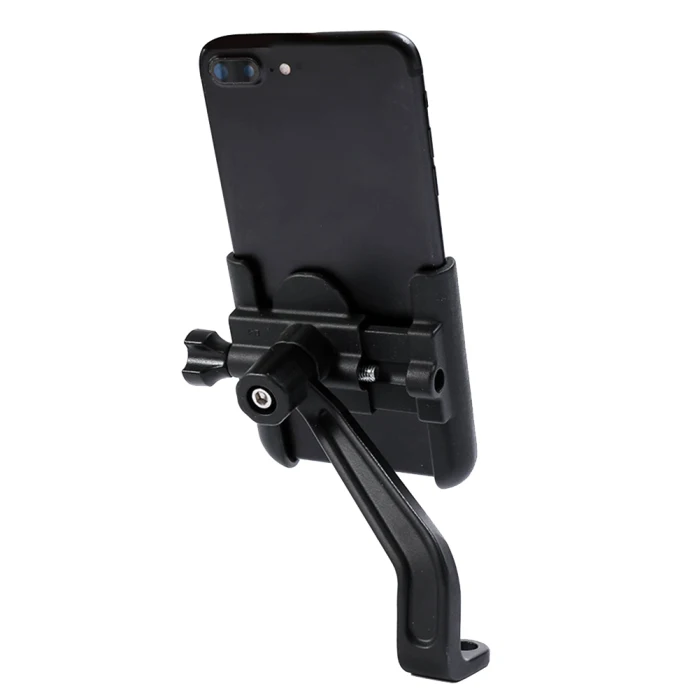 Крепление для телефона из алюминиевого сплава для велосипеда и мотоцикла, регулируемый держатель для сотового телефона UY8