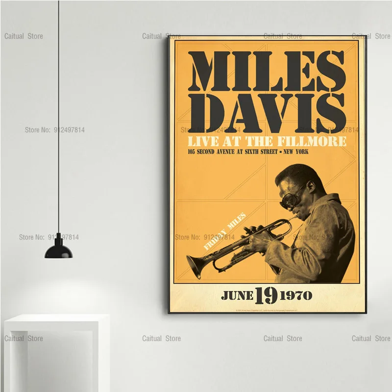 MILES DAVIS ポスターヴィンテージ Miles Davis / Poster (Others), - | 中古レコード通販 大阪