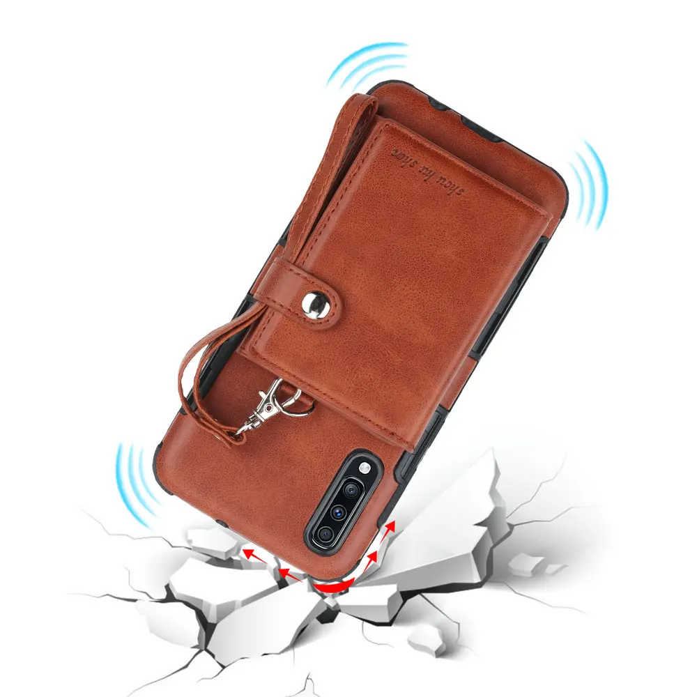 Роскошный, с отделением для карт флип для Coque samsung A50 чехол Galaxy A7 Etui samsung A70 Чехол кошелек для samsung Galaxy A50 чехол A 70 50
