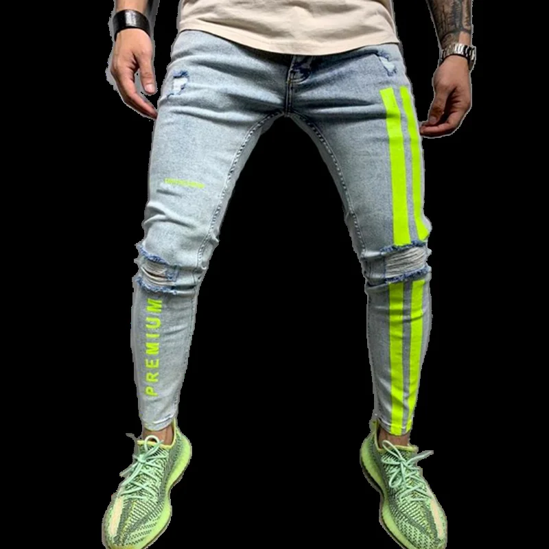 2020 Laris Celana Jeans Pria Ramping 