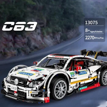 

technics 1:8 scale benz C63 AMG super sport car building block rally racing vehicle assembly toys bricks collection for boy gift