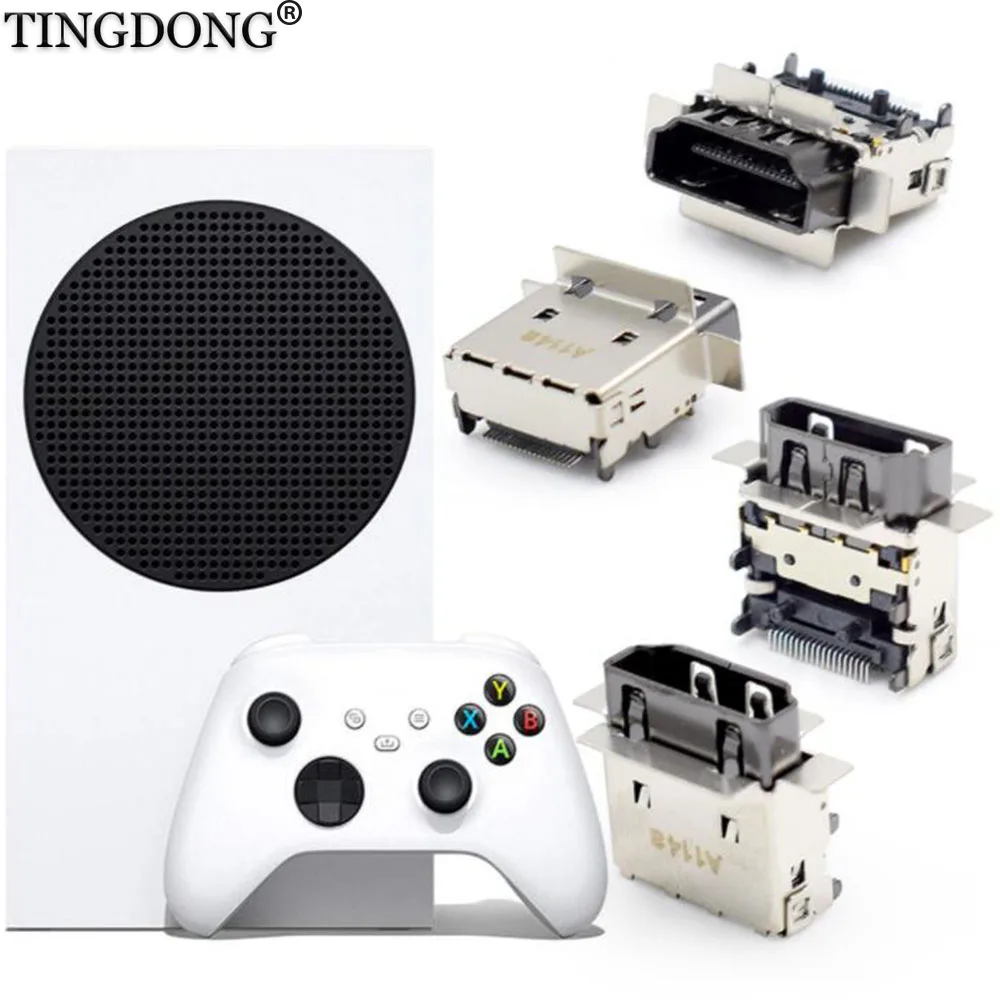 1 Pz Per Xbox Serie Sx Hdmi-Interfaccia Porta Compatibile Per Microsoft Xbox Serie X S Hdmi-Jack Connettore Porta Compatibile