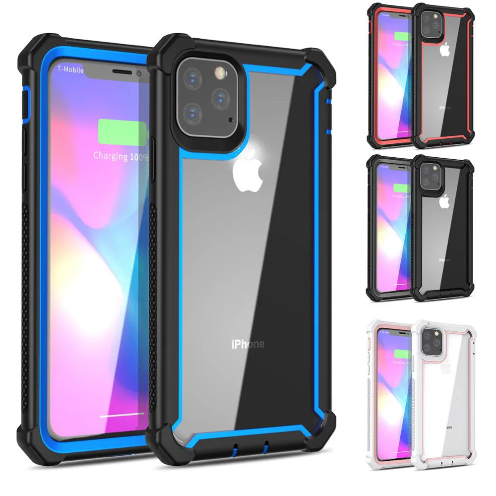 Модный противоударный силиконовый чехол для телефона iPhone 11/11 pro/11pro Max защитный