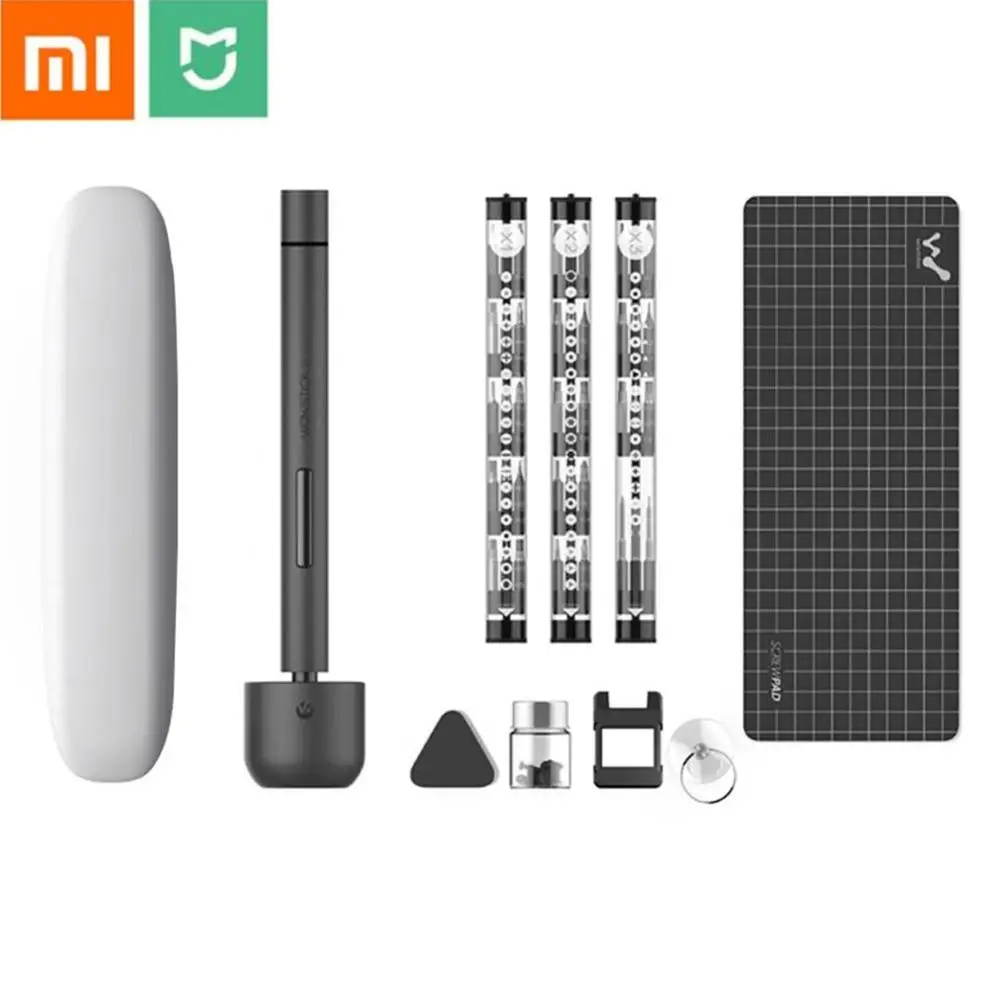 Набор отверток Xiaomi Mijia Wowstick 1F Pro ультрабыстрые насадки ручка для ремонта