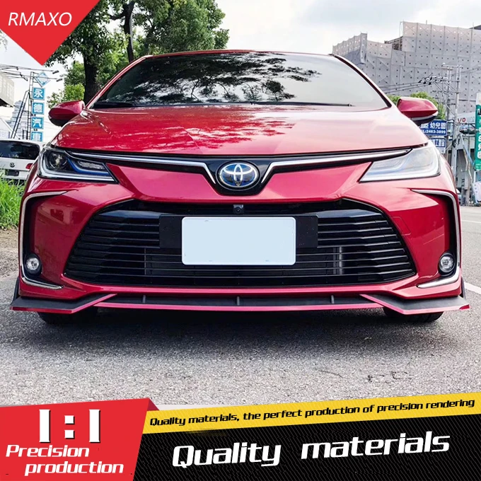 Для TOYOTA Corolla обвес спойлер- Левин ABS задний спойлер передний бампер диффузор защитные бамперы