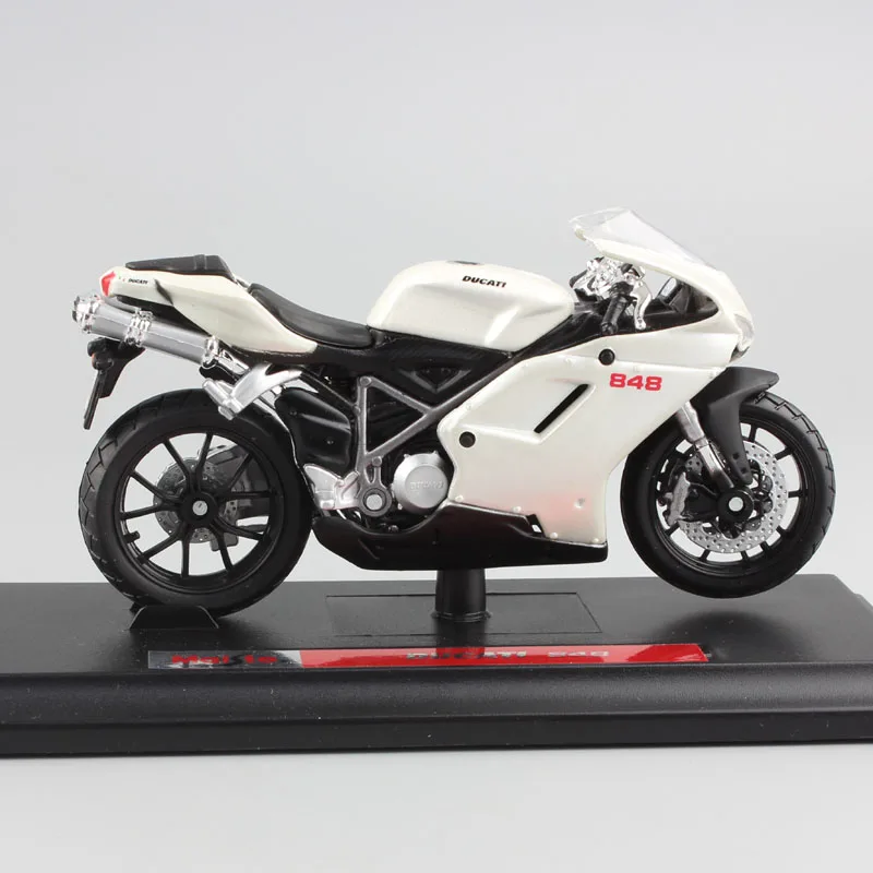 Maisto 1 18 1 18 Scale Ducati 848 Motorcycles Motorbikes Diecast Display Models Birthday Gift Toy 4