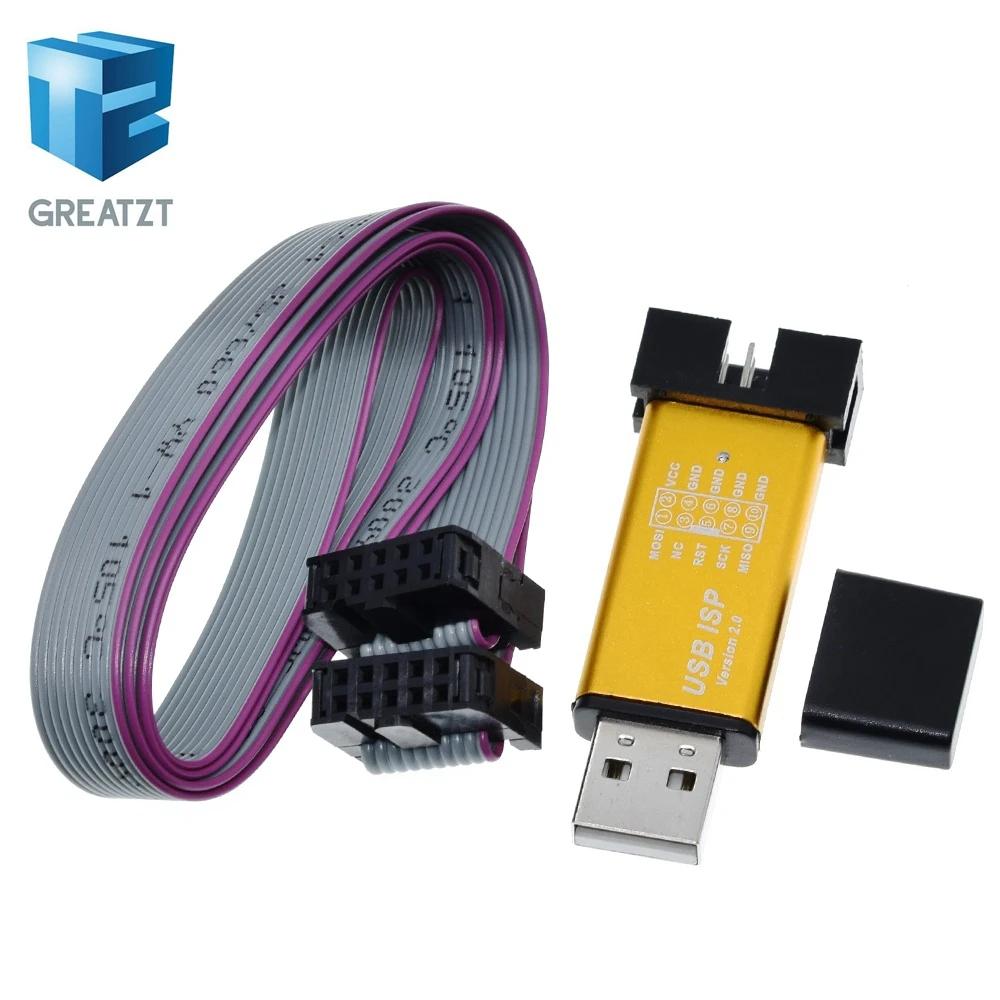 USBASP USBISP ISP программатор загрузчик для Arduino 51 ATMEL AVR с поддержкой 64 бит Win7 и 32 Win98 WinMe