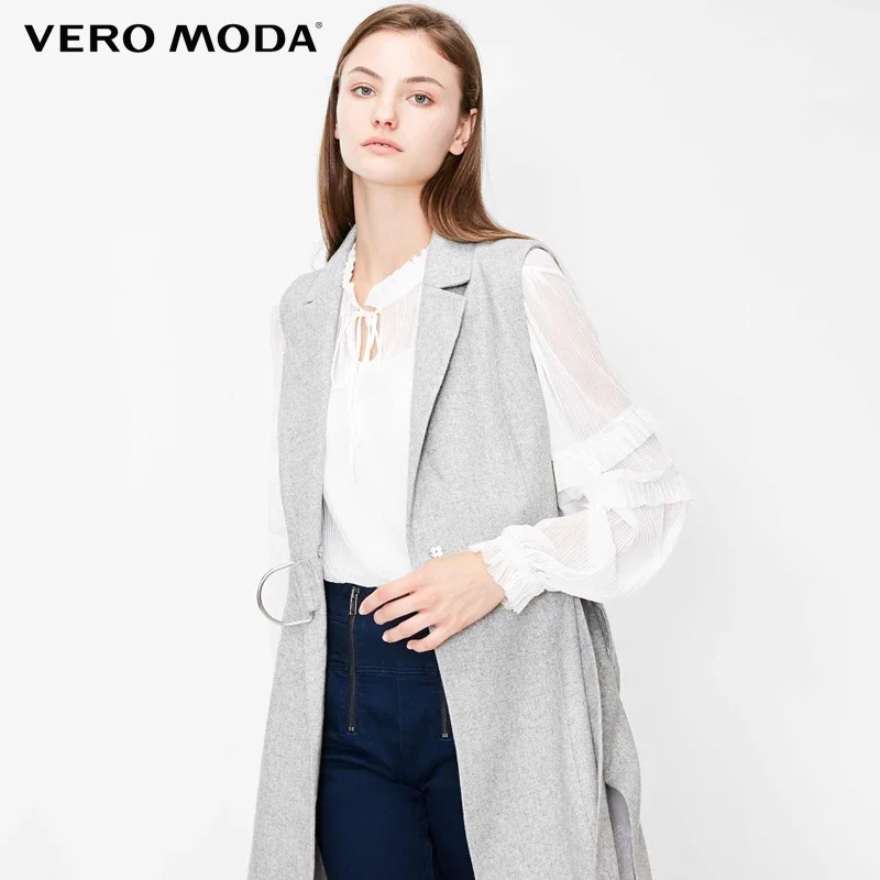 Vero Moda зимний жилет без рукавов на шнуровке | 318334504