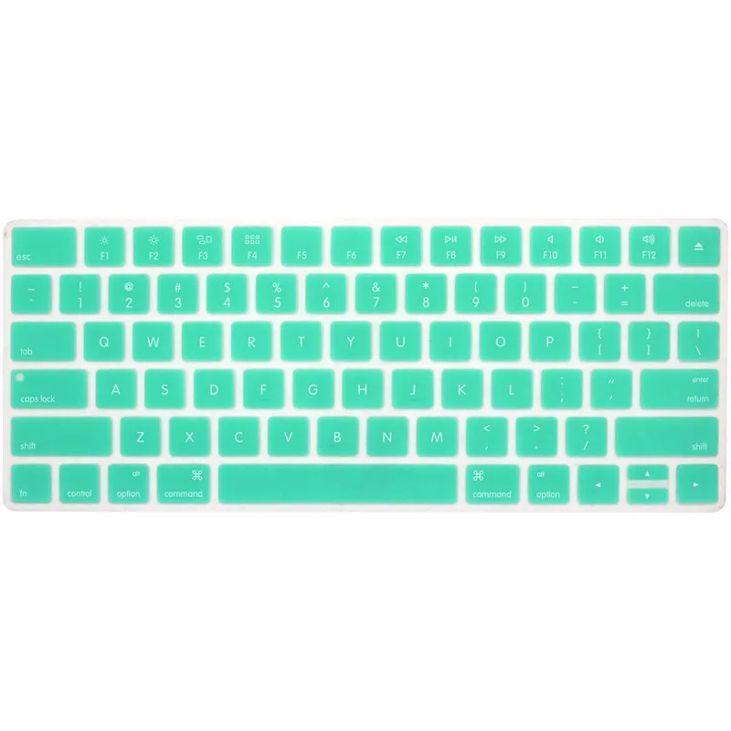 Модное силиконовое покрытие для клавиатуры для Apple Bluetooth клавиатура Волшебная Защитная пленка для кожи S01 - Цвет: Синий